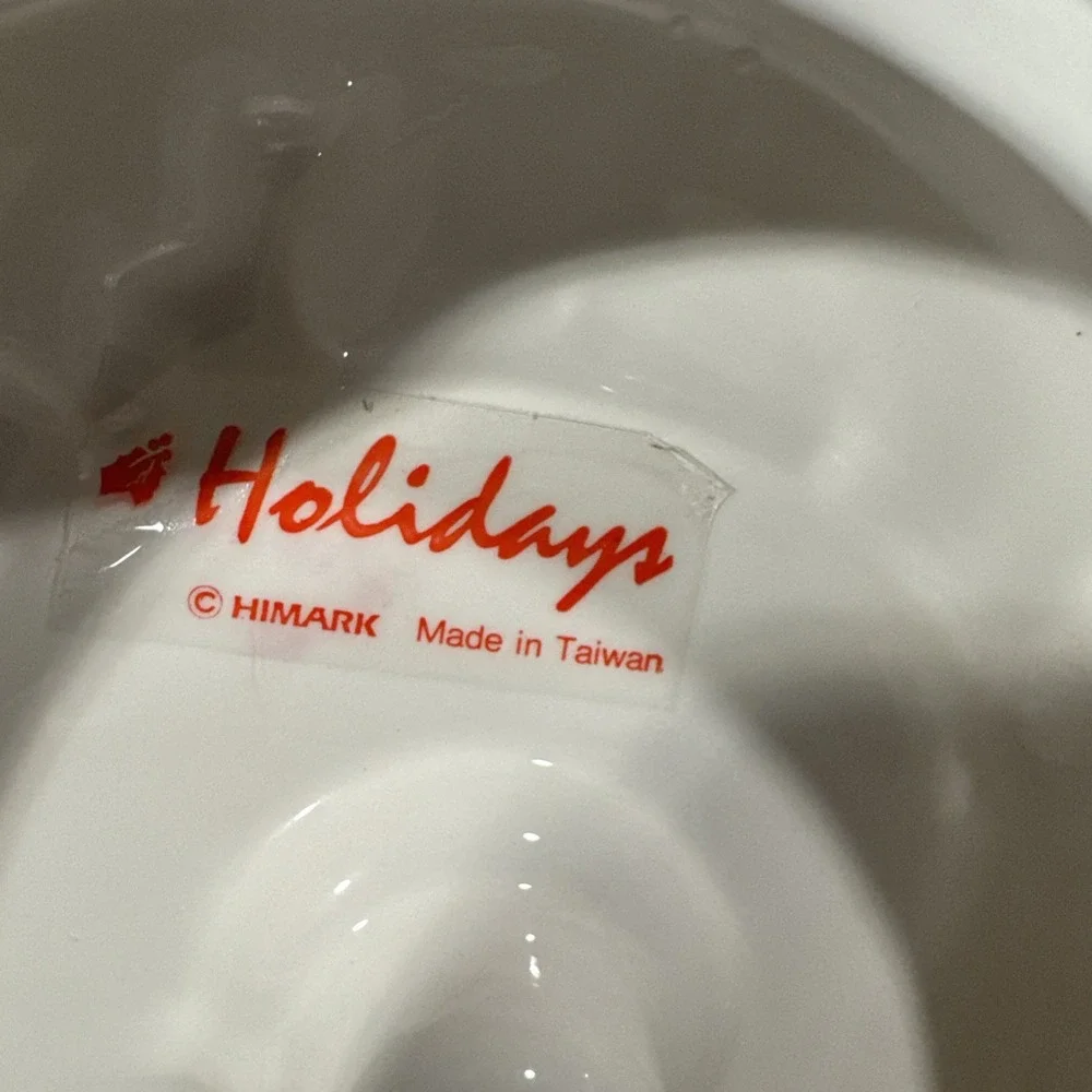 Himark Holiday Snowman Hurricane Candle Holder‎